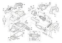 Bosch 3 603 BA4 101 PHO 2100 Portable Planer Spare Parts